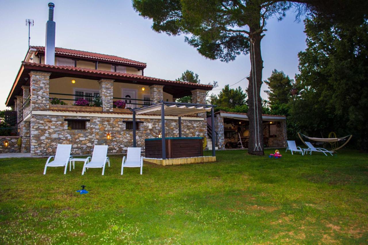 Villa Gem Moni Evaggelistrias Экстерьер фото